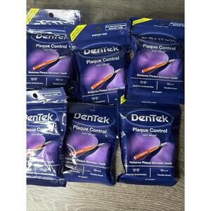 DenTek Plaque Control Easy Brush Interdental Cleaners Flexible Brush 16Ct  6 Pac